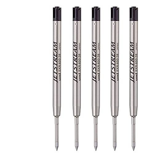 Plus de bavures avec les recharges Jetstream Prime SXR60038.24 Mitsubishi noire 0.38 mm