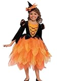 Deluxe Pumpkin Witch Costume, Medium