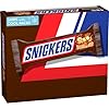 SNICKERS Full Size Bulk Milk Chocolate Candy Bars, 1.86 oz Bar, 48 ct Box
