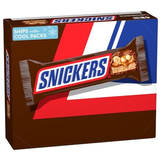 Snickers Full Size Chocolate Bars - Bulk Box