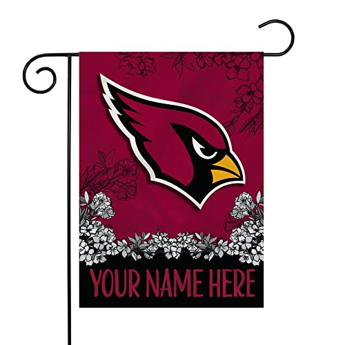Image of Rico Industries NFL Standard /Primary Personalized 13 inch x 18 inch Double Sided Garden Flag