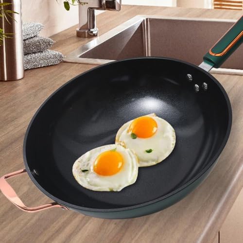 Wok antiadherente con tapa 12.6 pulgadas miniatura 4