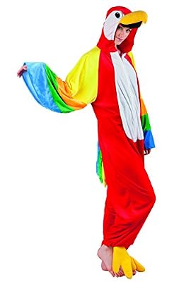 Aptafêtes - CS921699/M - Déguisement Peluche Perroquet - Taille M