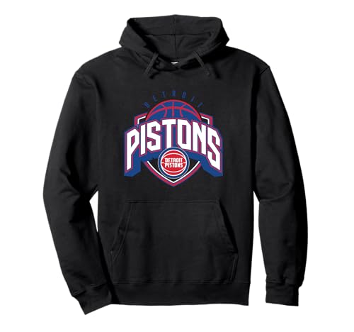 NBA Official Detroit Pistons Hint Pullover Hoodie