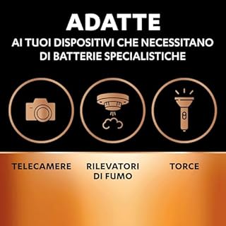 DURACELL CR123 (confezione da 10) al litio ad alta potenza da 3 V (CR123A / CR17345) – Lunga durata garantita – Pile per l’utilizzo in telecamere, torce, rilevatori di fumo