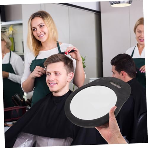 Miroir de coiffure pour barbier ergonomique en mousse antichoc