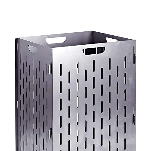 Yard Tuff YTF-202036BC 20 X 20 X 36 Inch Heavy Gauge Steel Outdoor Burn Cage W/ Lid And Vent Holes thumb #2