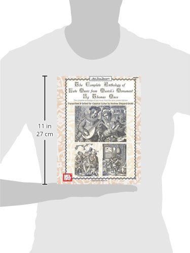 Mel Bay MLB99995 Complete Anthology Of Lute Music From Musick Monument thumb #2
