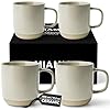 MIAMIO – Coffee Mugs Set of 4 / Ceramic Cup...