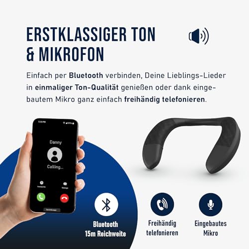 Nackenlautsprecher Fontastic Herco Bluetooth Tragbarer Lautsprecher