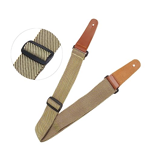 FASE 1 PCS Acoustique Électrique Sangle de Guitare Sangle de Guitare Ceinture Soft Note Rhythm Réglable Basse Accessoires de Guitare Convient pour Folk Acoustique Basse - Les Beatles, Paul McCartney, John Lennon, RIngo Starr, George Harrison FASE 1 PCS Acoustique Électrique Sangle de Guitare Sangle de Guitare Ceinture Soft Note Rhythm Réglable Basse Accessoires de Guitare Convient pour Folk Acoustique Basse – Image 5