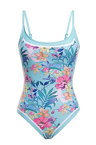 Image of Narecte Sexy One Piece Bathing Suit for Women Tummy Control High Cut One Piece Swimsuit Womens