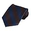 Navy Blue and Brown