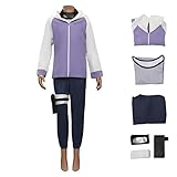 GOLBYGOL Hyūga Hinata - Sudadera con capucha para Halloween, Navidad, fiesta de anime, exposición (L)