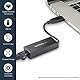 StarTech.com USB 3.0 auf Gigabit Ethernet Lan Adapter - 10/100/1000 NIC Netzwerkadapter - USB SuperSpeed auf RJ45 Stecker/Buchse - Schwarz