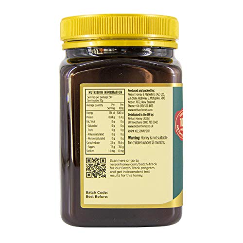 Miel Manuka Classic Nelson Honey UK 500 g miniatura 3