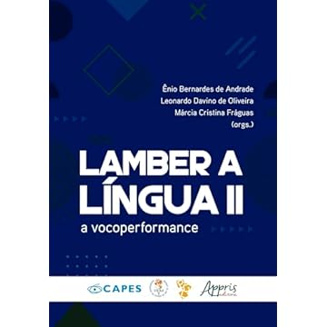 Capa do livro Lamber a Língua II: A Vocoperformance