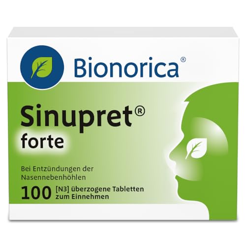 Sinupret forte Tabletten bei Nasennebenhöhlenentzündung, 100 St