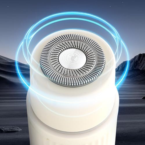 Zuasdvnk Maquinillas de afeitar eléctricas femeninas, afeitadora eléctrica para mujer,Maquinillas de afeitar para mujer de doble cabezal | Maquinillas de afeitar de bolsillo femeninas impermeables - imagen 7