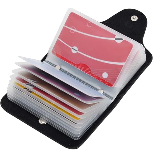 AirZyx Porta Carte di Credito Pelle per Donna Uomo - 20 Slot