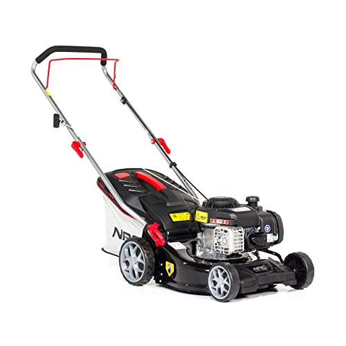 NAC LP42-300BS-JR Tondeuse à essence 2-en-1 16/42 cm avec moteur Briggs & Stratton 300E facile à démarrer
