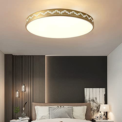 Lámpara de techo led minimalista para salones y dormitorios con luz regulable de 3 tonos 6