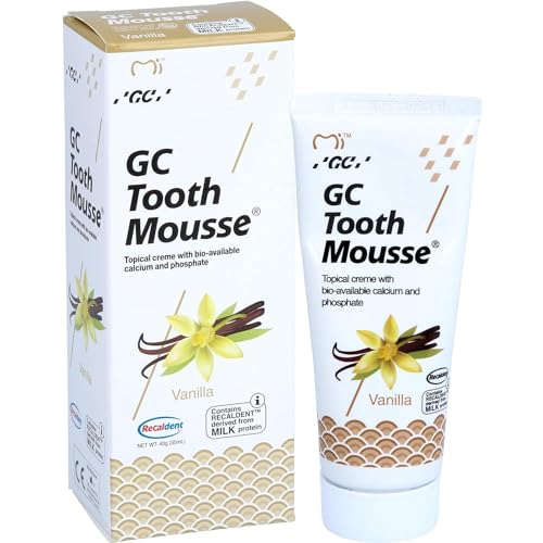 Image of GC Tooth Mousse for Cavity Protection Oral Care Moisturizer with Flavour, G.C. (Vanilla)