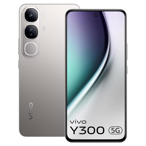 Image of vivo Y300 5G (Titanium Silver, 8GB RAM, 128GB Storage)