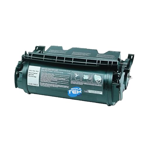 Toner noir compatible Lexmark T630 pour imprimante Optra et Dell M5200N