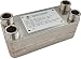 Edelstahl Wärmetauscher Plattenwärmetauscher NORDIC Ba-16-32, 130kW, 32 platten, 1”
