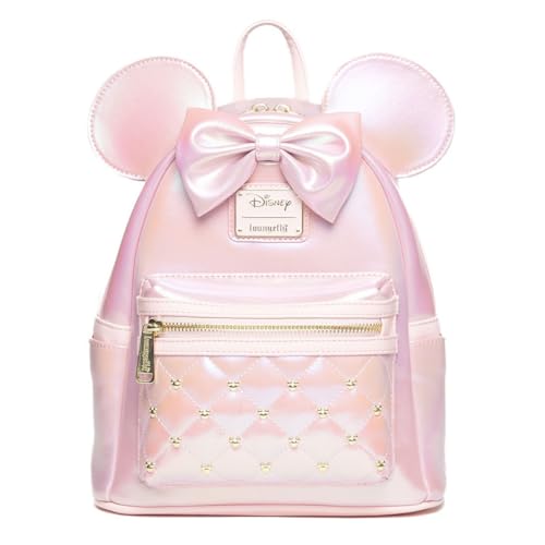 Loungefly Minnie Rose Iridescent Backpack