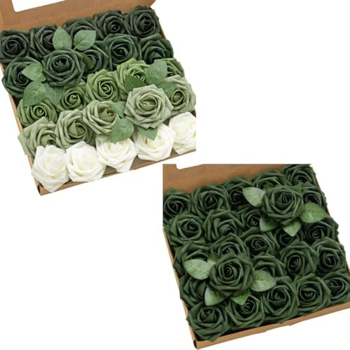 Amazon.com: Ling's Moment Artificial Flowers 3