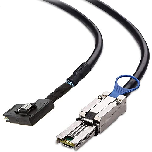 Câble Mini SAS SFF-8087 à SFF-8088 0.5m anti-torsion pour éviter les pertes de signal