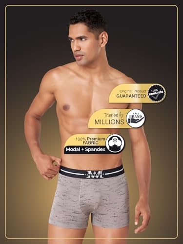 Image of Macroman M-Series MW Signature Collection By Rohit Bal Premium Modal, Spandex Mens Trunks