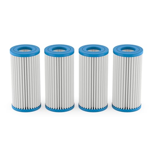 Image of ANTOBLE 4 Pack Micron Cartridges Compatible with MarineLand Magnum | PA0140 Filter Cartridges Fit ML90770 Canister Filters and Polishing Internal Canister Filters