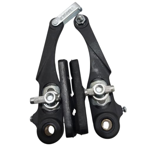 Freio V Brake Completo Nylon Maçaneta Cabos Freio Bike