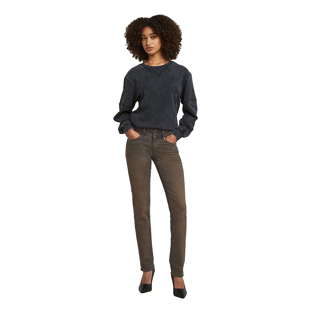 G-STAR Damen Midge Slim Straight Jeans