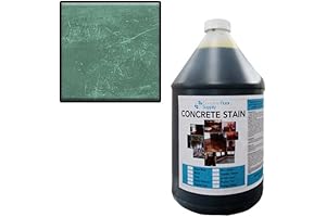 Aqua Blue Concrete Acid Stain 1 Gallon: Transform Your Concrete with Vibrant Hues