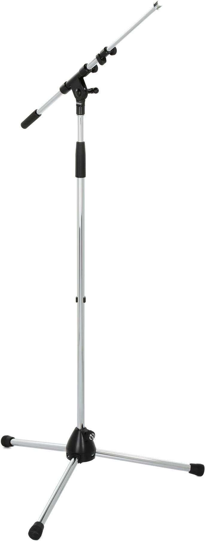 Pied De Microphone Pyle Réglable - Trépied Stable, Bras Télescopique (95-165 Cm), Clip Inclus, Filetage Universel 5/8" - 8