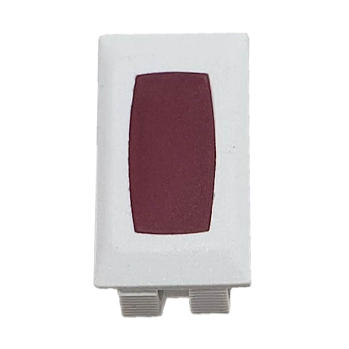 CPG Creative Products Group 14V Red Indicator Light with White Trim