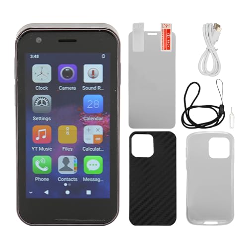 XS12 Pro 4G Mini-telefon med 3" Skärm och Dubbel SIM (Svart)