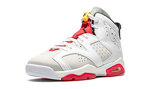Neutral Grey / Black / White / True Red Nike Grade School Air Jordan 6 Retro4
