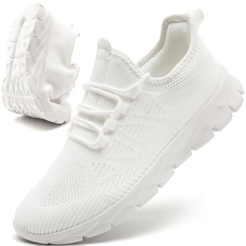 Image of ZGPWZWL Mens Running Shoes Fashion Sneakers for Walking Tennis Gym Shoes Slip On Lightweight and Comfortable