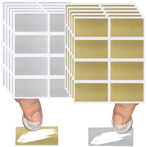 VEGCOO Cartes à Gratter 272 Pcs Cover