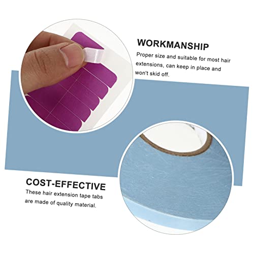FOMIYES 9Pcs Peruca De Extensão De Cabelo Sem Costura Fita Dupla Face Fita Adesiva À Prova De Água F