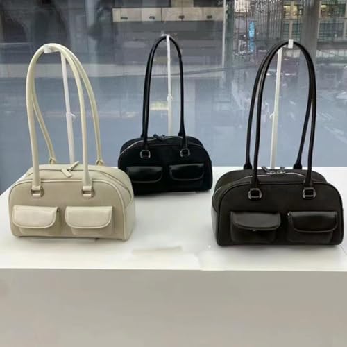 Vintage Shoulder Bags PU Length Underarm Bag Chic Handbag for Different Heights/858/8344