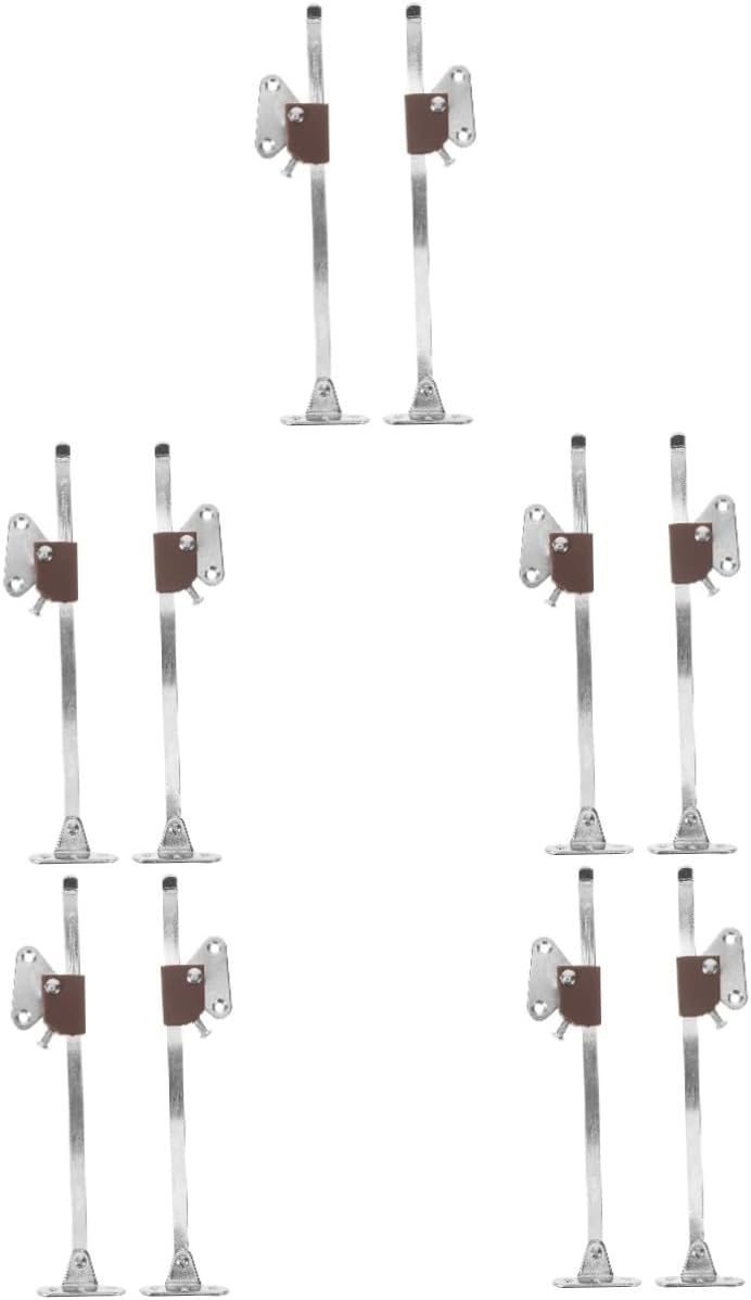 Mipcase 10pcs Heavy Duty Cabinet Hinge Lift Support Durable Construction for Space-Saving Furniture for Cabinets Bookcases and Wardrobes Gas Spring Design