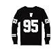 BTS Bangtan Boys Black Hoody Sweater Pullover (V, M)