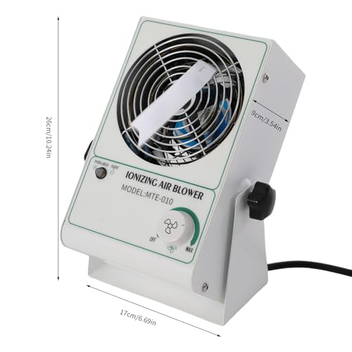 Ventilador Ionizador de Aire Eliminador de Electricidad Estática 110V miniatura 4