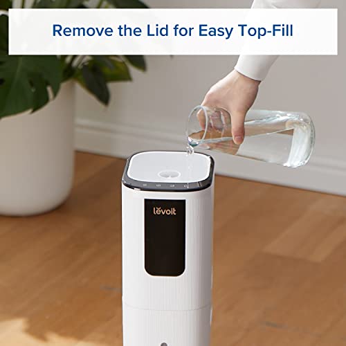 Levoit Oasismist 1000S 10L Smart Humidifiers For Large Room Bedroom, Last 100 Hours, Cover Up To 600 Sq Ft, Voice And Remote Control, Humidity Setting, Auto Mode, Quiet, Aroma Box, Easy To Use & Clean #TOP6